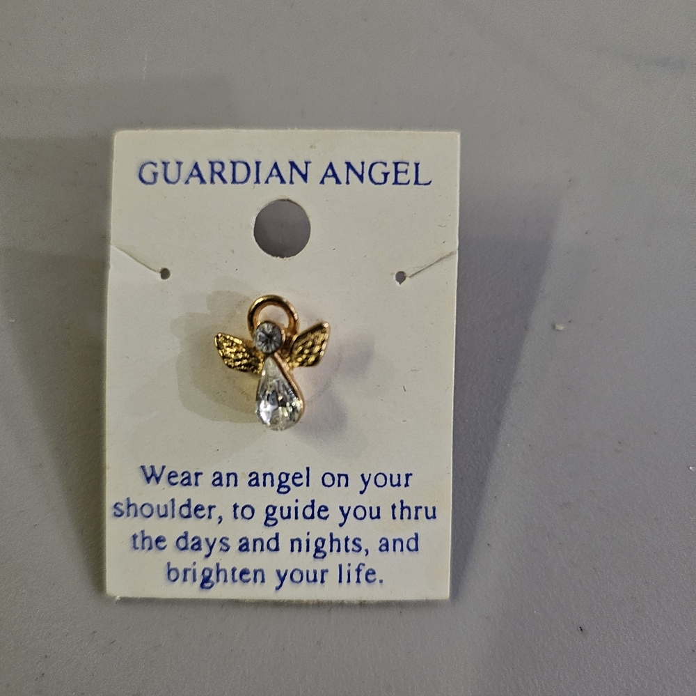 Vintage Guardian Angel Pin